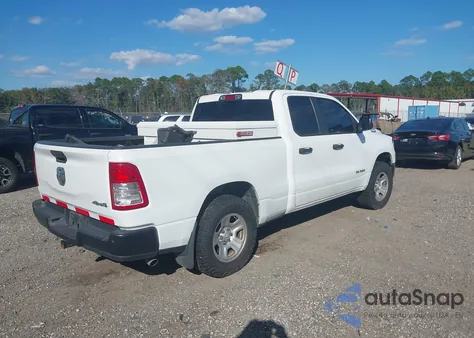 2020 Ram 1500 Tradesman 4X4 6'4 Box from USA, damaged, VIN 1C6RRFCG4LN338847